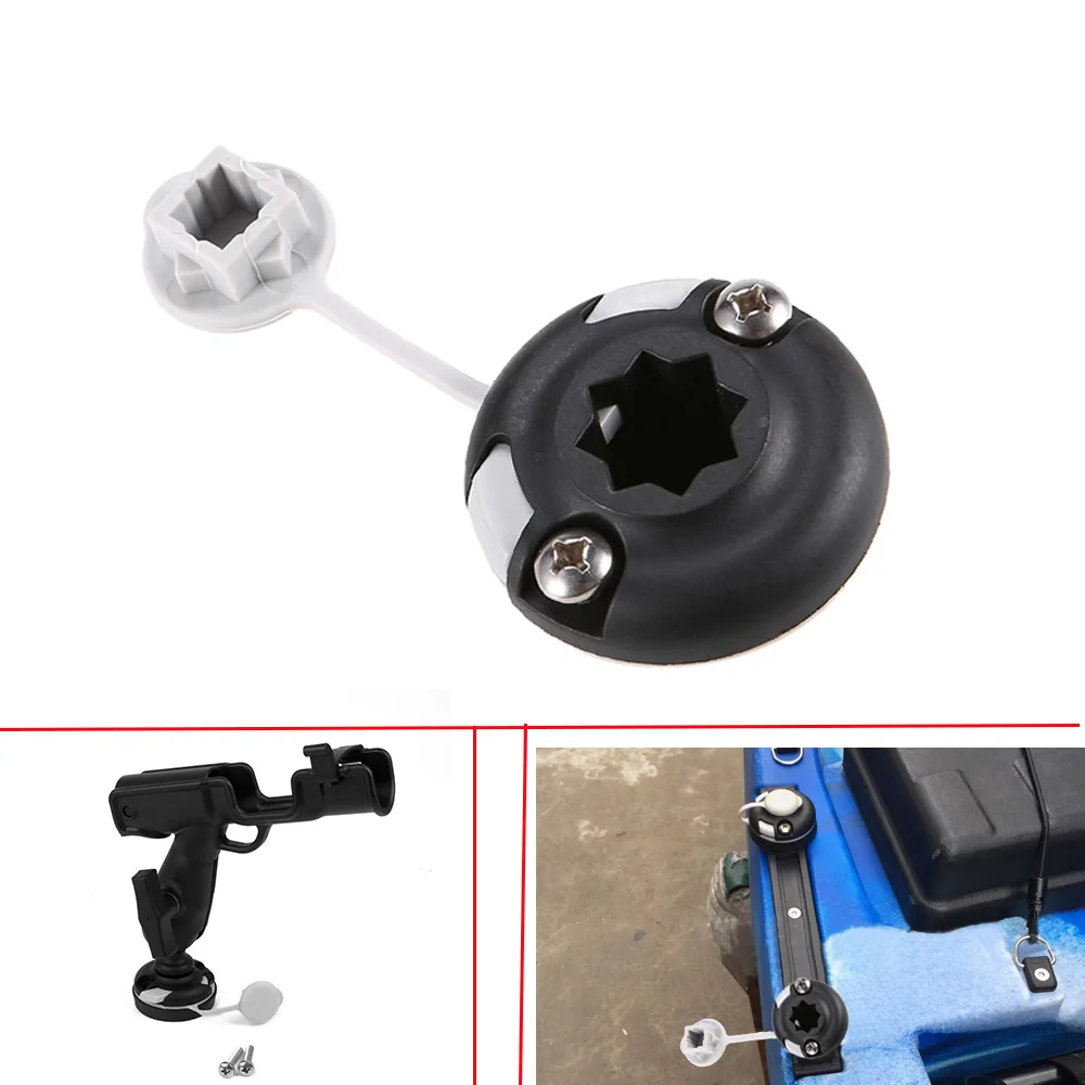 耐久性のあるナイロンカヌーカヤックスターマウントベースインフ - Fishing Kayak Cart のレビューと価格